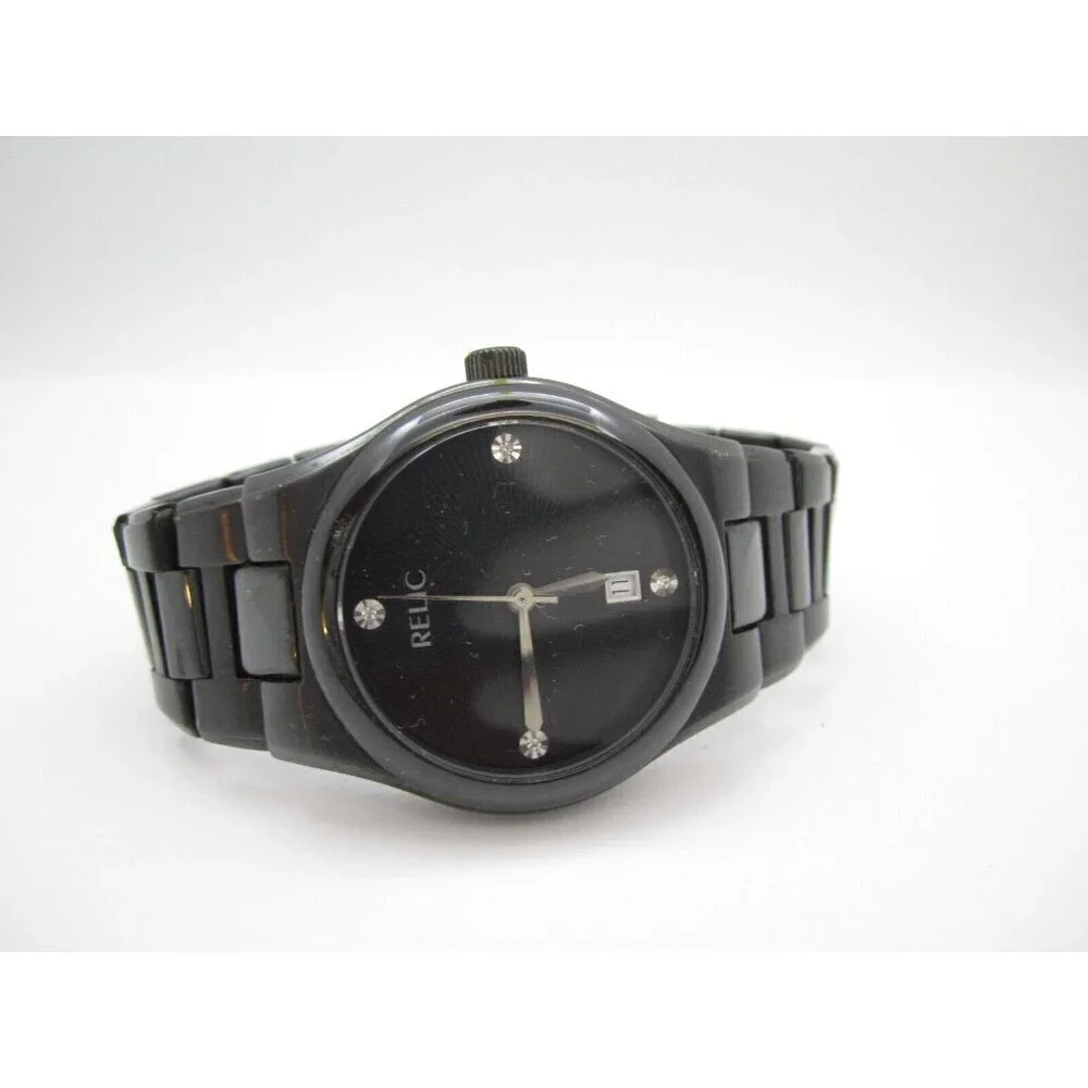 Men Relic Quartz WR Analog 38mm Round Watch (H567) 